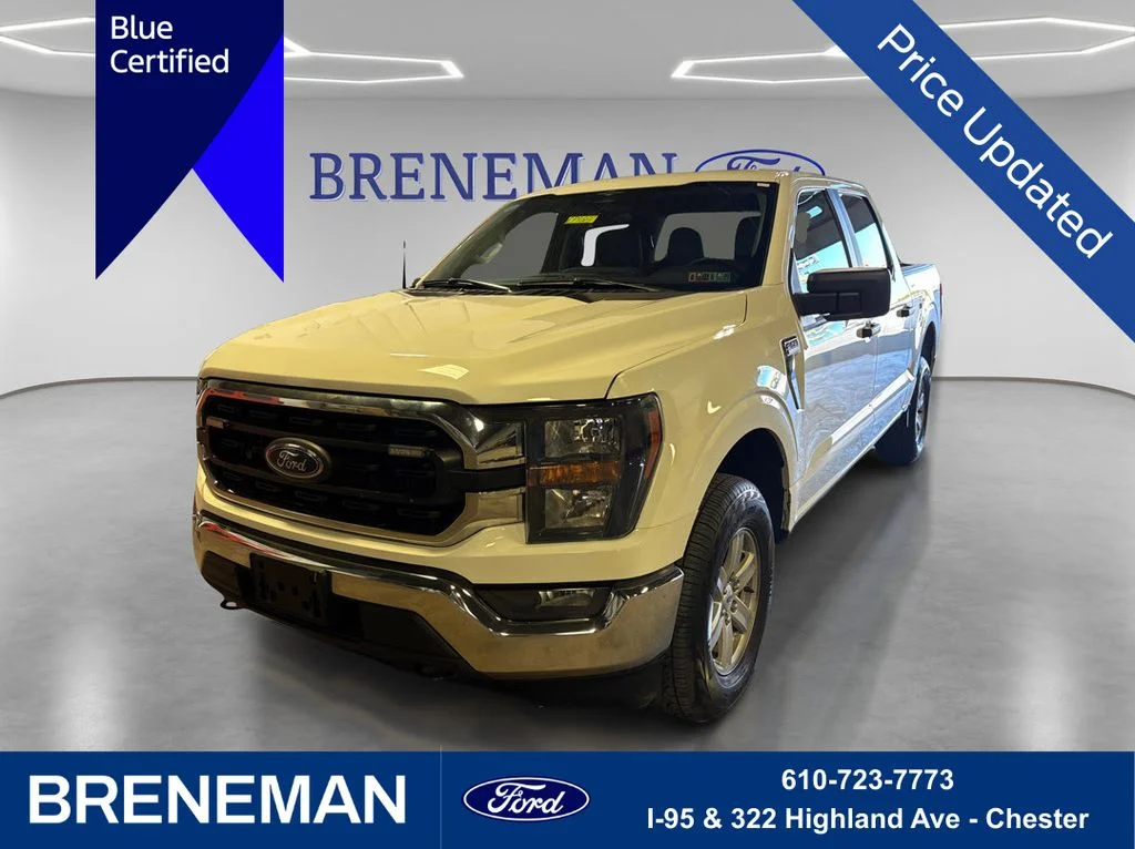 Certified Used 2023 White Ford XLT image 1