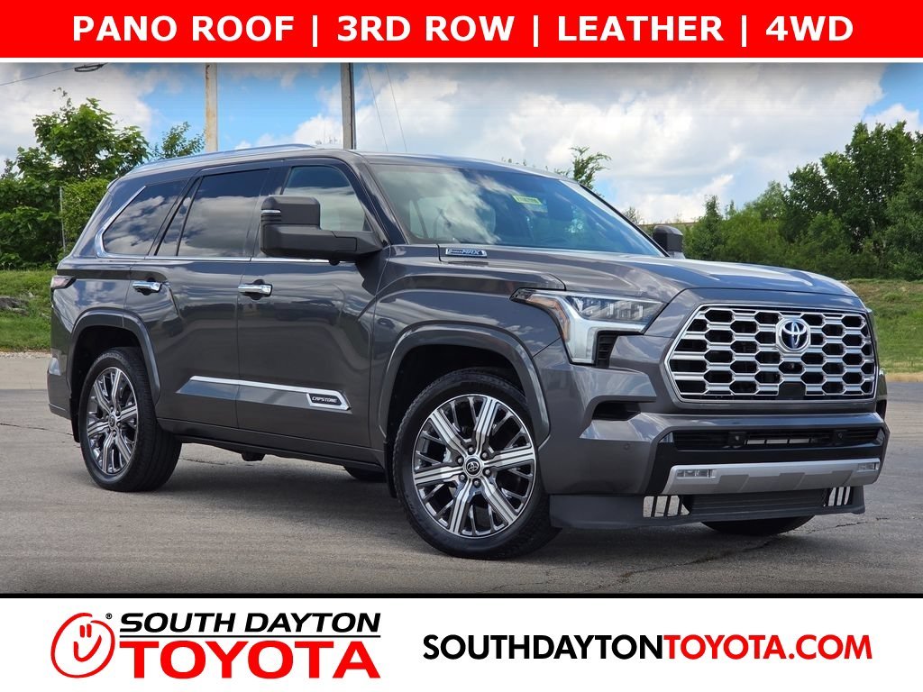 Certified Used 2023 Magnetic Gray Metallic Toyota Capstone image 1
