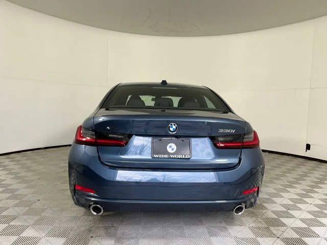 New 2026 Arctic Race Blue metallic BMW 330i xDrive image 6