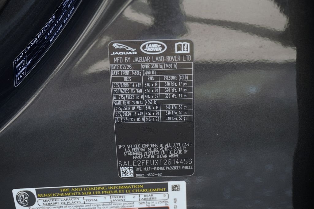 Certified Used 2026 Gray Land Rover X-Dynamic SE image 33
