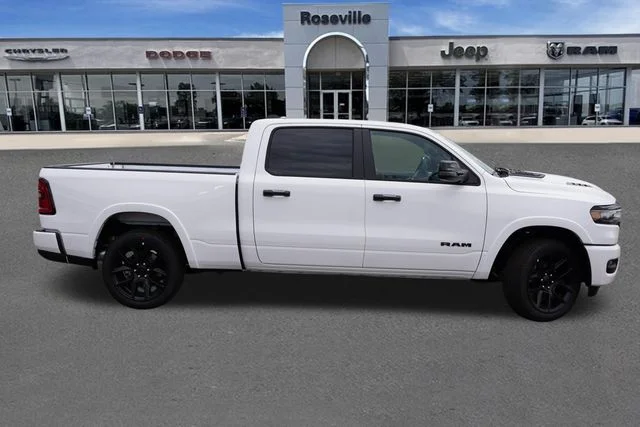 New 2026 Bright White Clear-Coat Exterior Paint RAM Laramie image 2