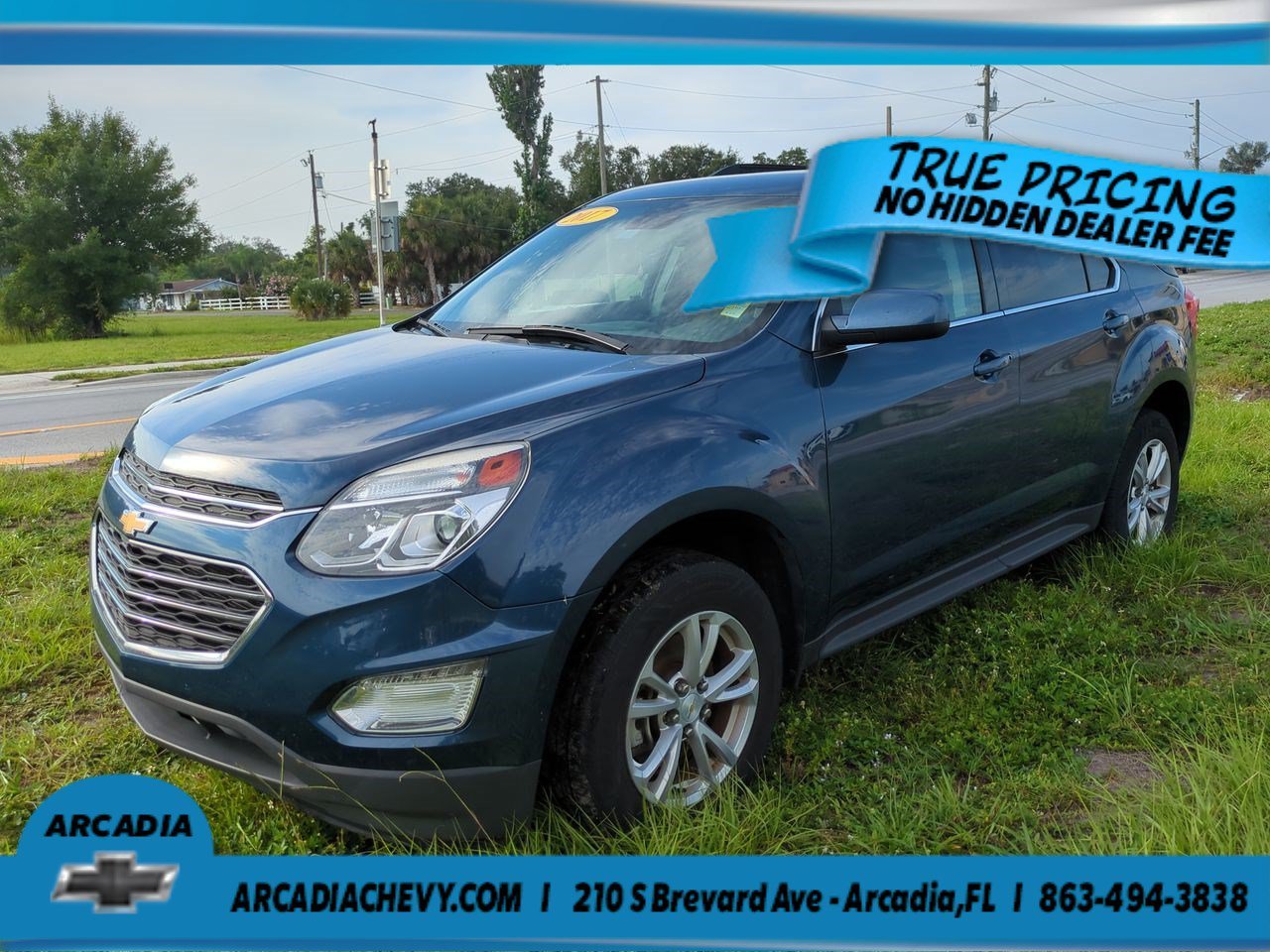 Used 2017 Patriot Blue Metallic Chevrolet LT image 7