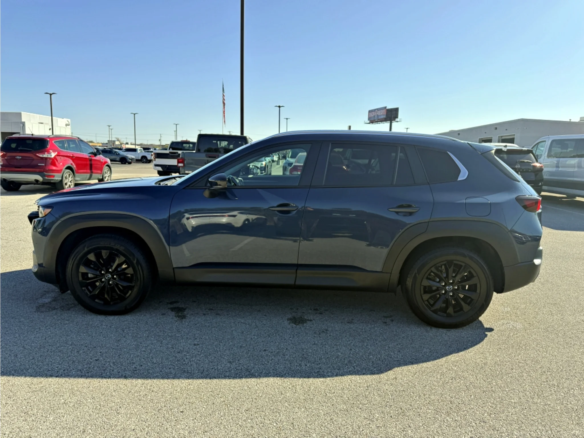 Used 2025 Ingot Blue Metallic Mazda 2.5 S Preferred Package image 2