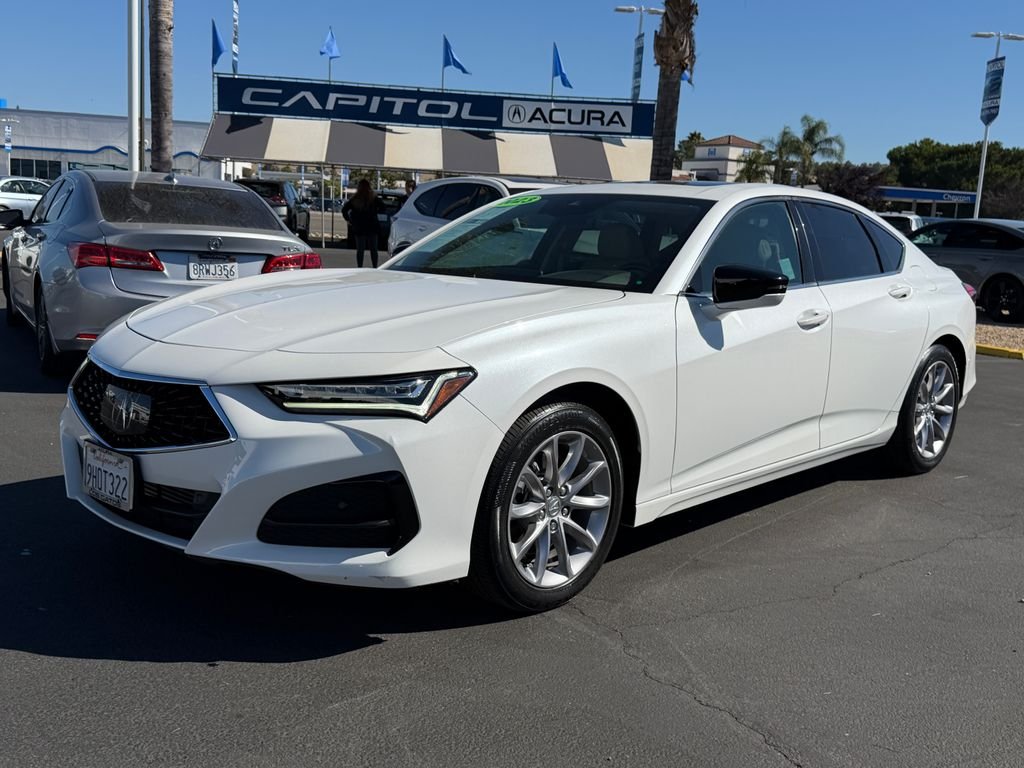 Certified Used 2023 White Acura Base image 3