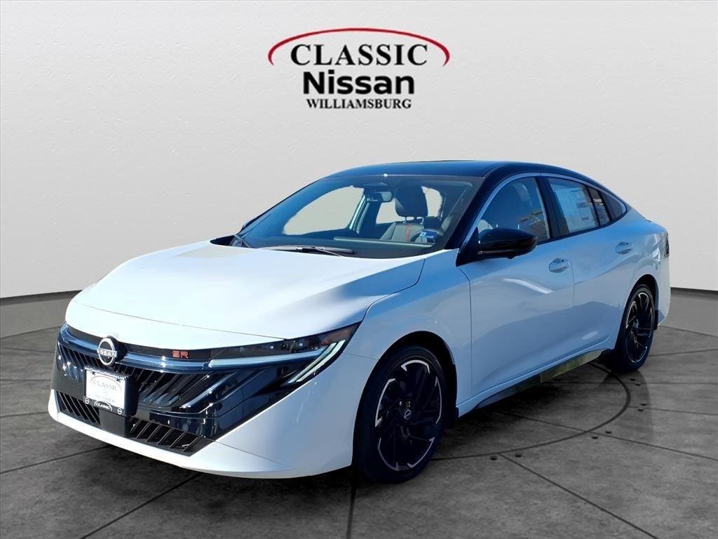 New 2026 Aspen White TriCoat / Super Black Two-tone Nissan SR image 1