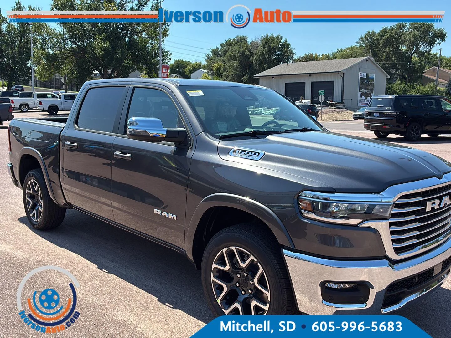 New 2027 Granite Crystal Metallic Clearcoat Ram Laramie image 1