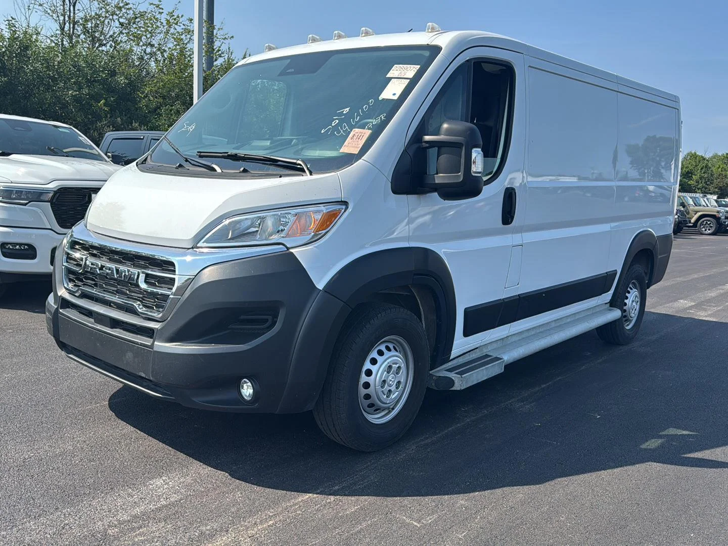 Used 2025 Bright White Clearcoat Ram Tradesman image 8