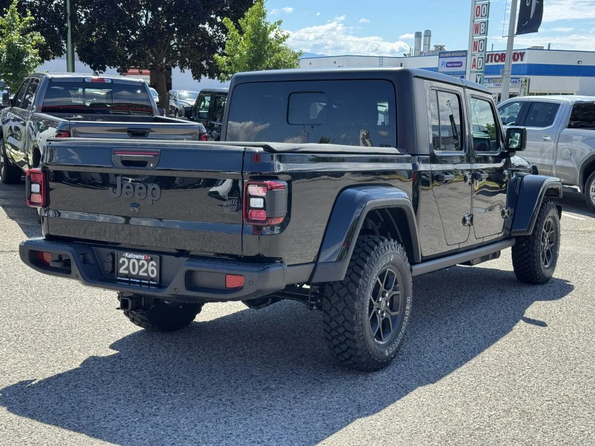 New 2026 Black Jeep Willys 4x4 image 5