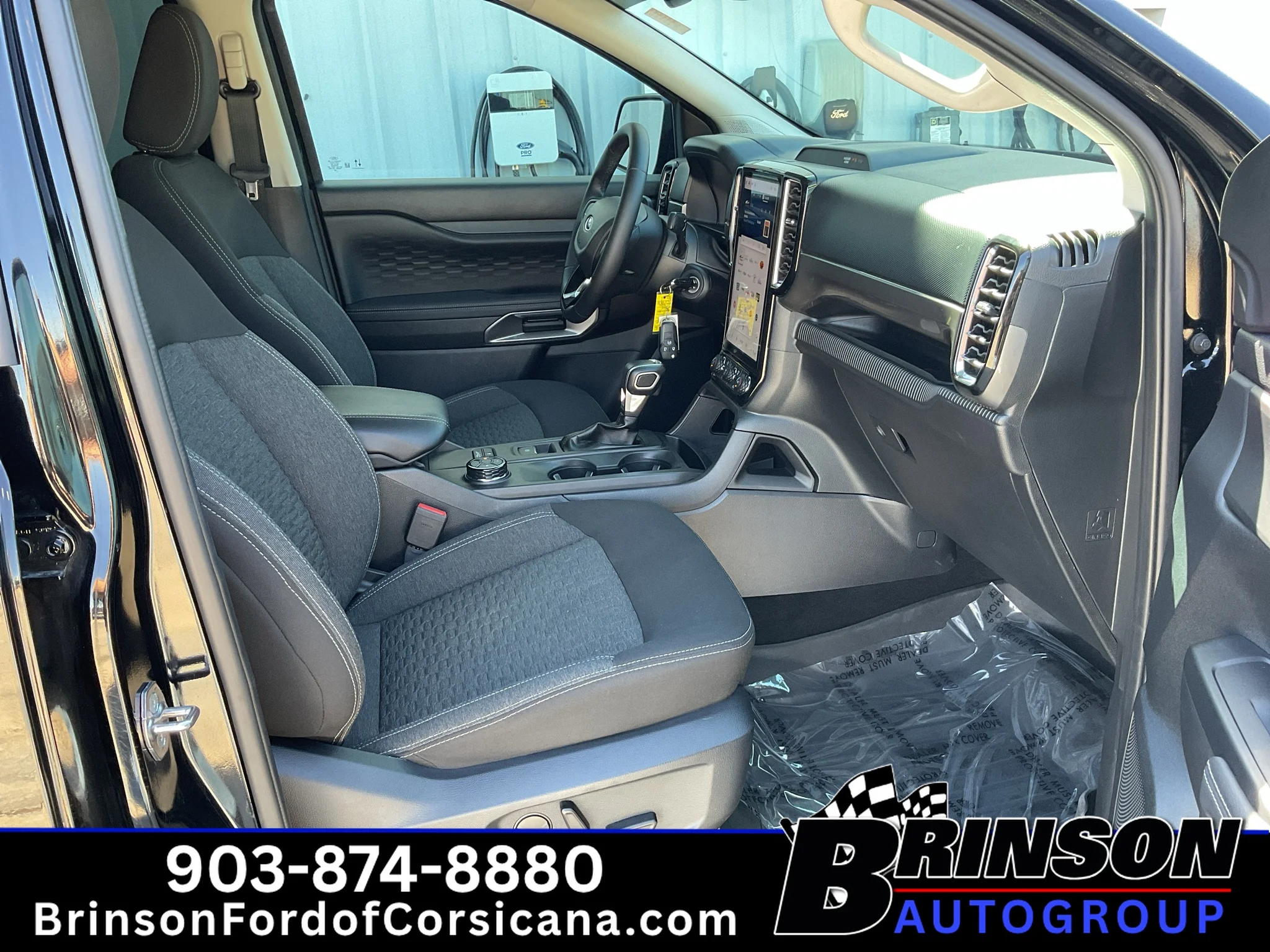 Used 2025 Shadow Black Ford XLT image 20