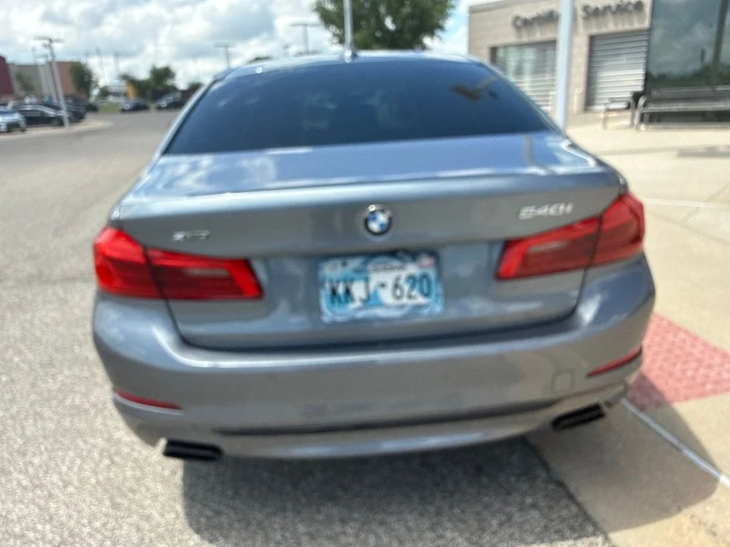Used 2017 Blue BMW 540i xDrive image 5
