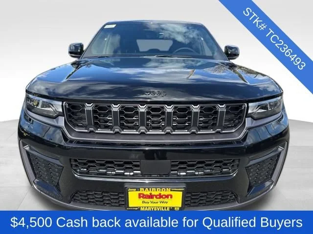 New 2026 Diamond Black Crystal Pearl-Coat Exterior Paint Jeep Limited image 2