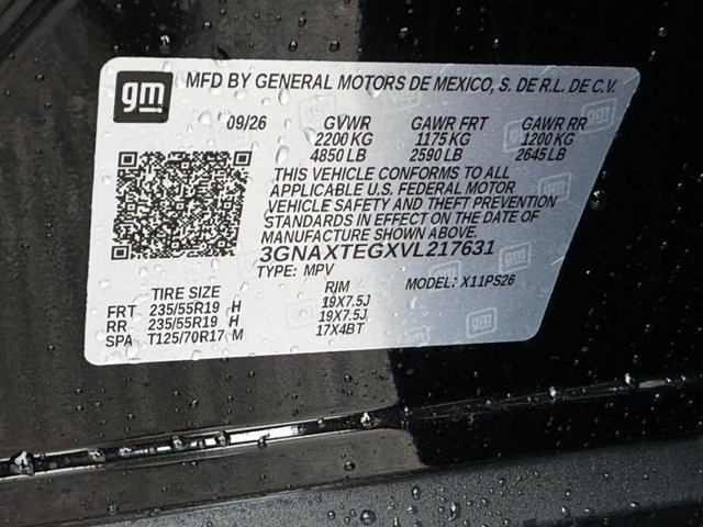 New 2027 Mosaic Black Metallic Chevrolet RS image 18