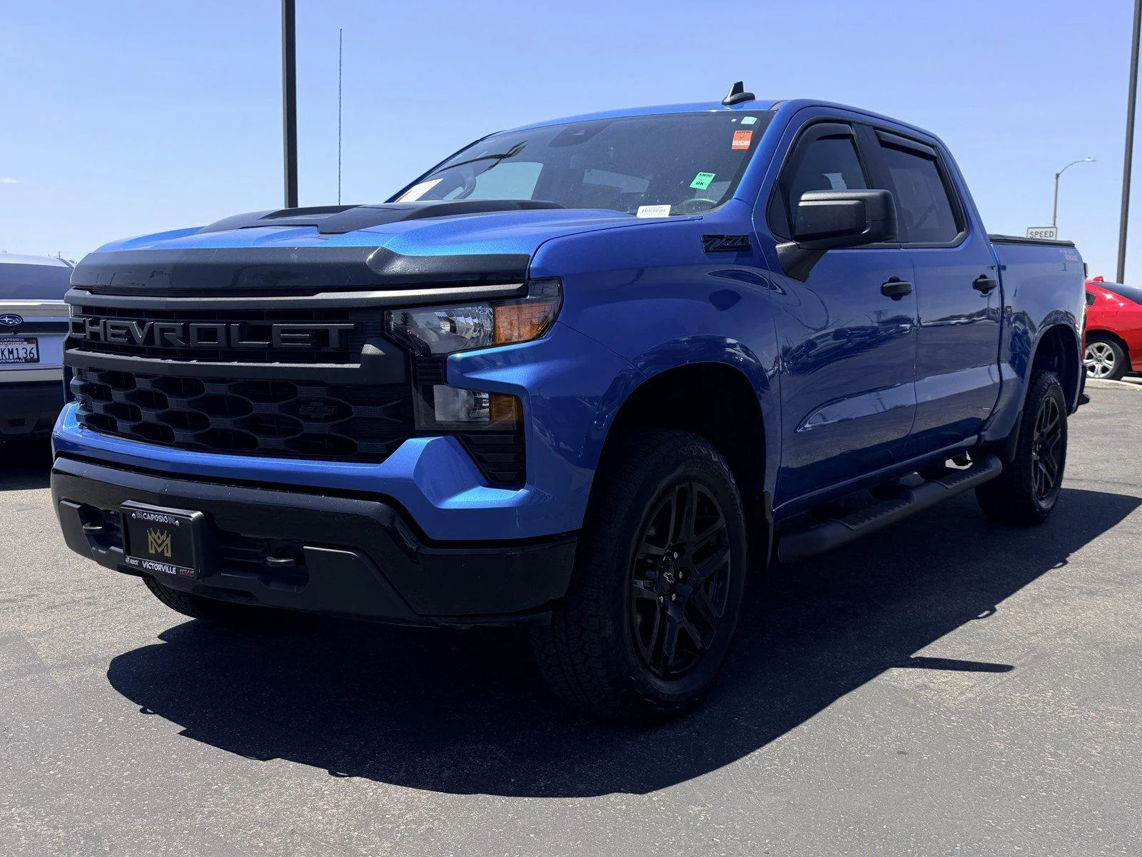 Used 2024 Glacier Blue Metallic Chevrolet Custom Trail Boss image 3