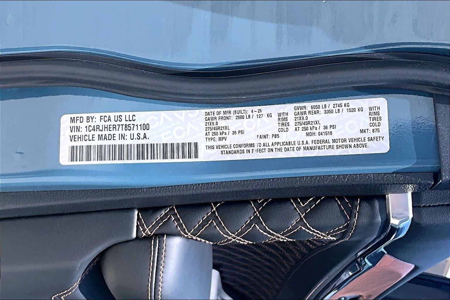 New 2026 Steel Blue Exterior Paint Jeep Summit image 19