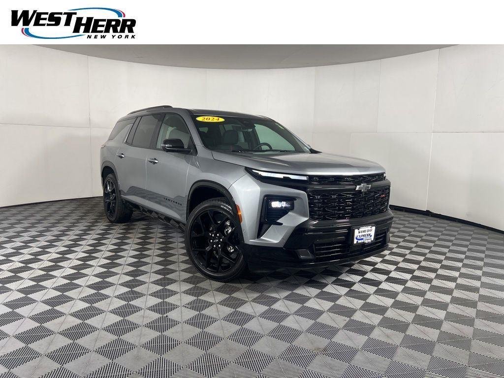 Used 2024 Sterling Gray Metallic Chevrolet RS image 1