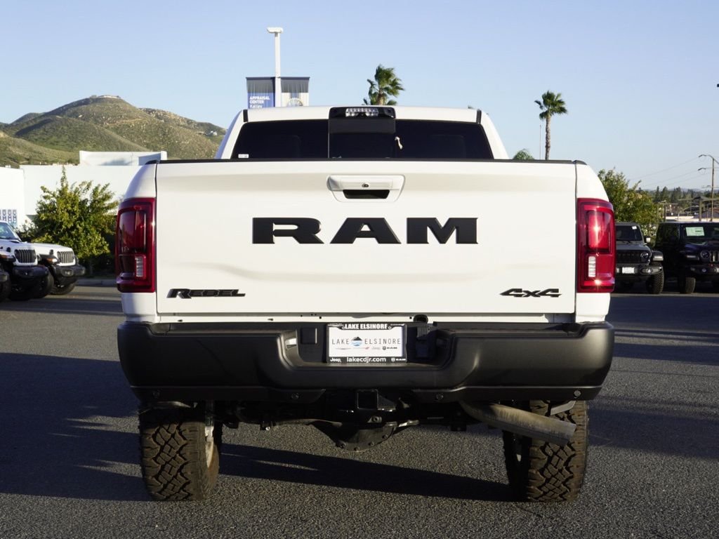 New 2026 Bright White Clear-Coat Exterior Paint RAM Rebel image 4