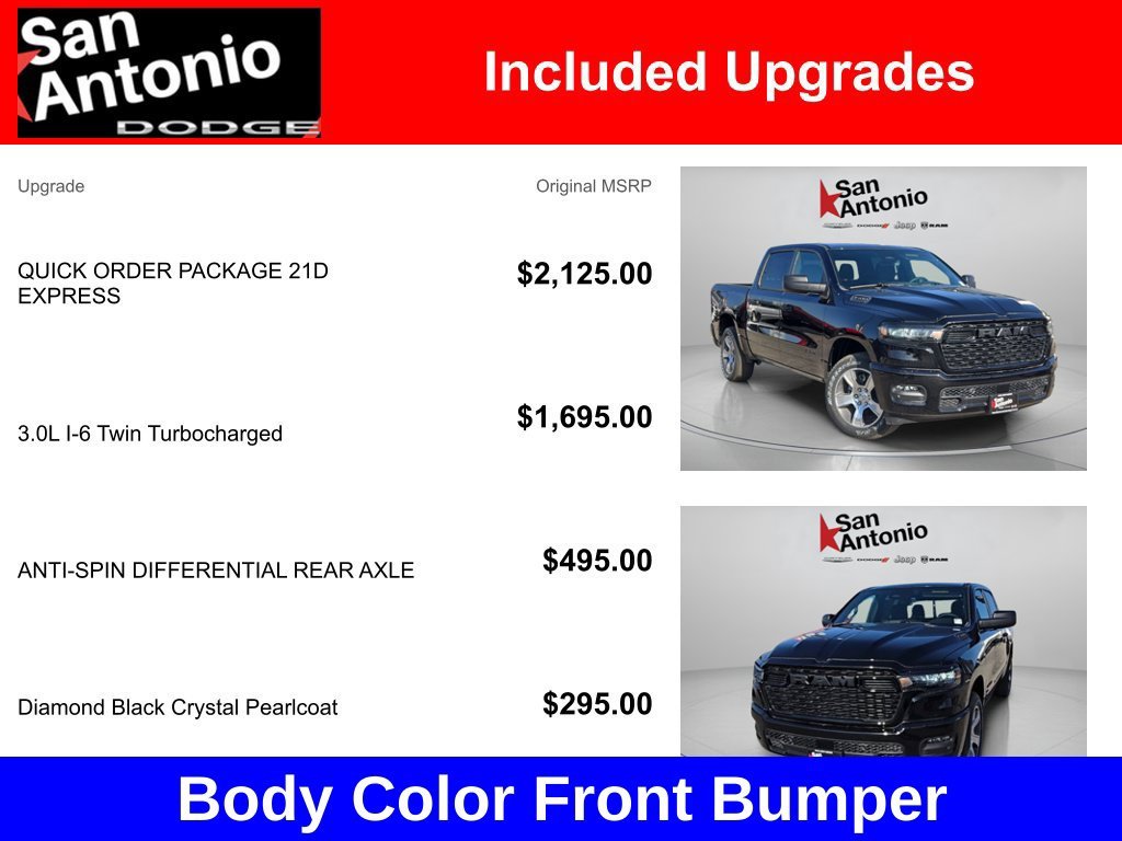 New 2026 Diamond Black Crystal Pearl-Coat Exterior Paint RAM Express image 7