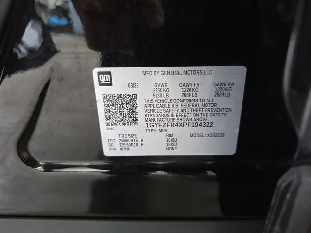 Used 2023 Black Metallic Cadillac Sport image 35