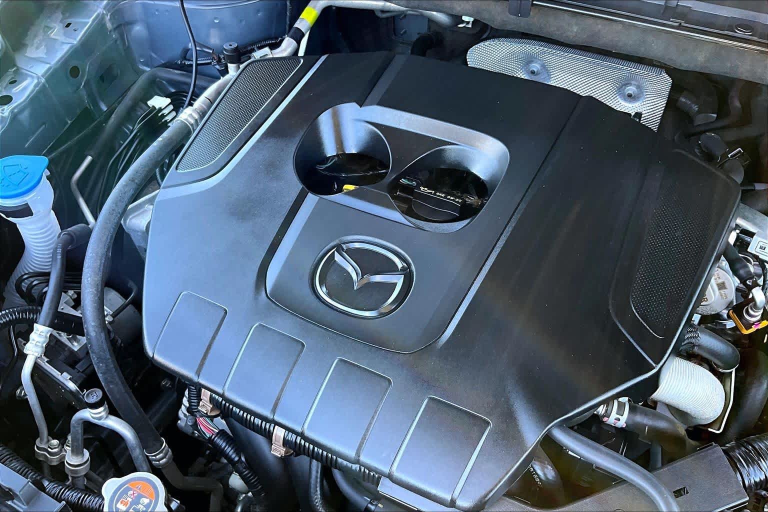 Used 2025 Polymetal Gray Metallic Mazda 2.5 S Carbon Edition image 33