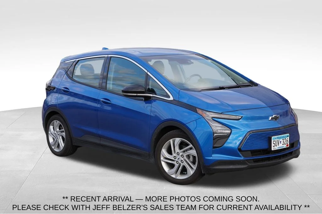 Used 2023 Bright Blue Metallic Chevrolet 1LT image 1