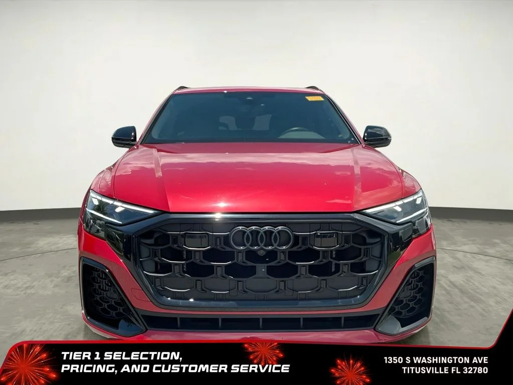 Used 2025 Red Audi 4.0T Premium Plus image 15