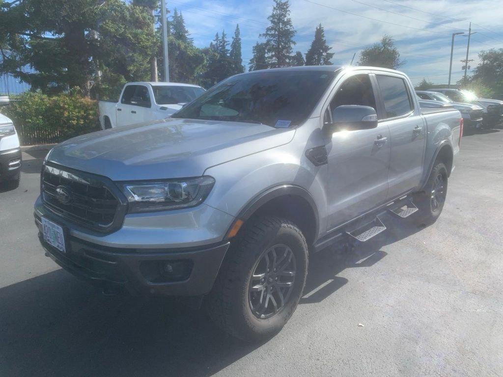 Used 2021 Silver Ford Lariat image 1