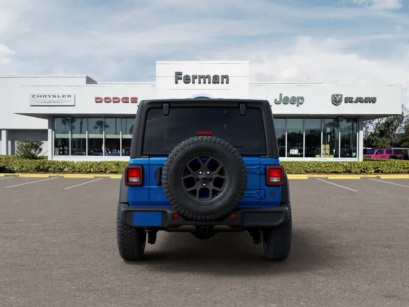 New 2026 Hydro Blue Pearl-Coat Exterior Paint Jeep Willys image 41