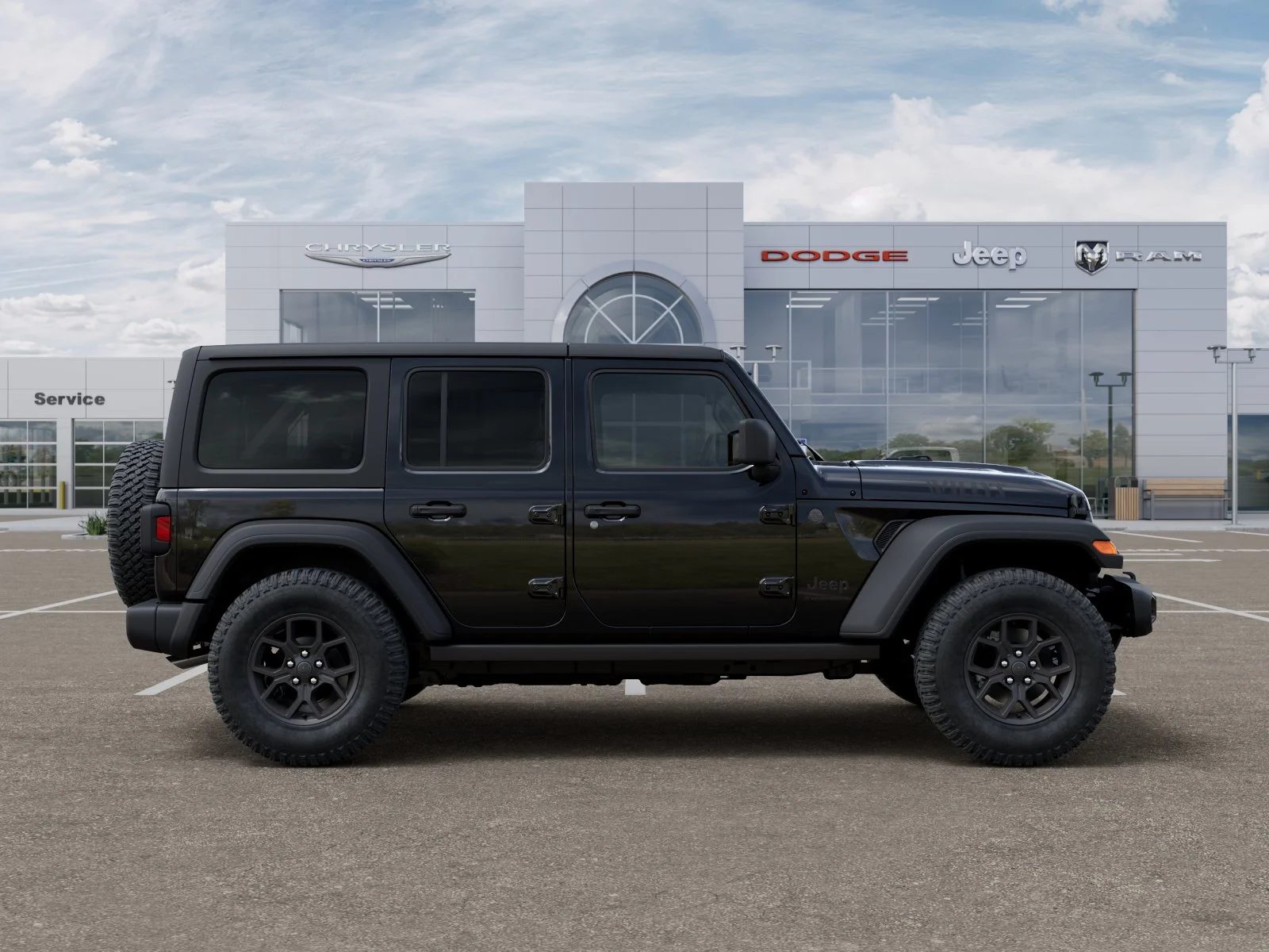 New 2026 Black Clear-Coat Exterior Paint Jeep Willys image 47