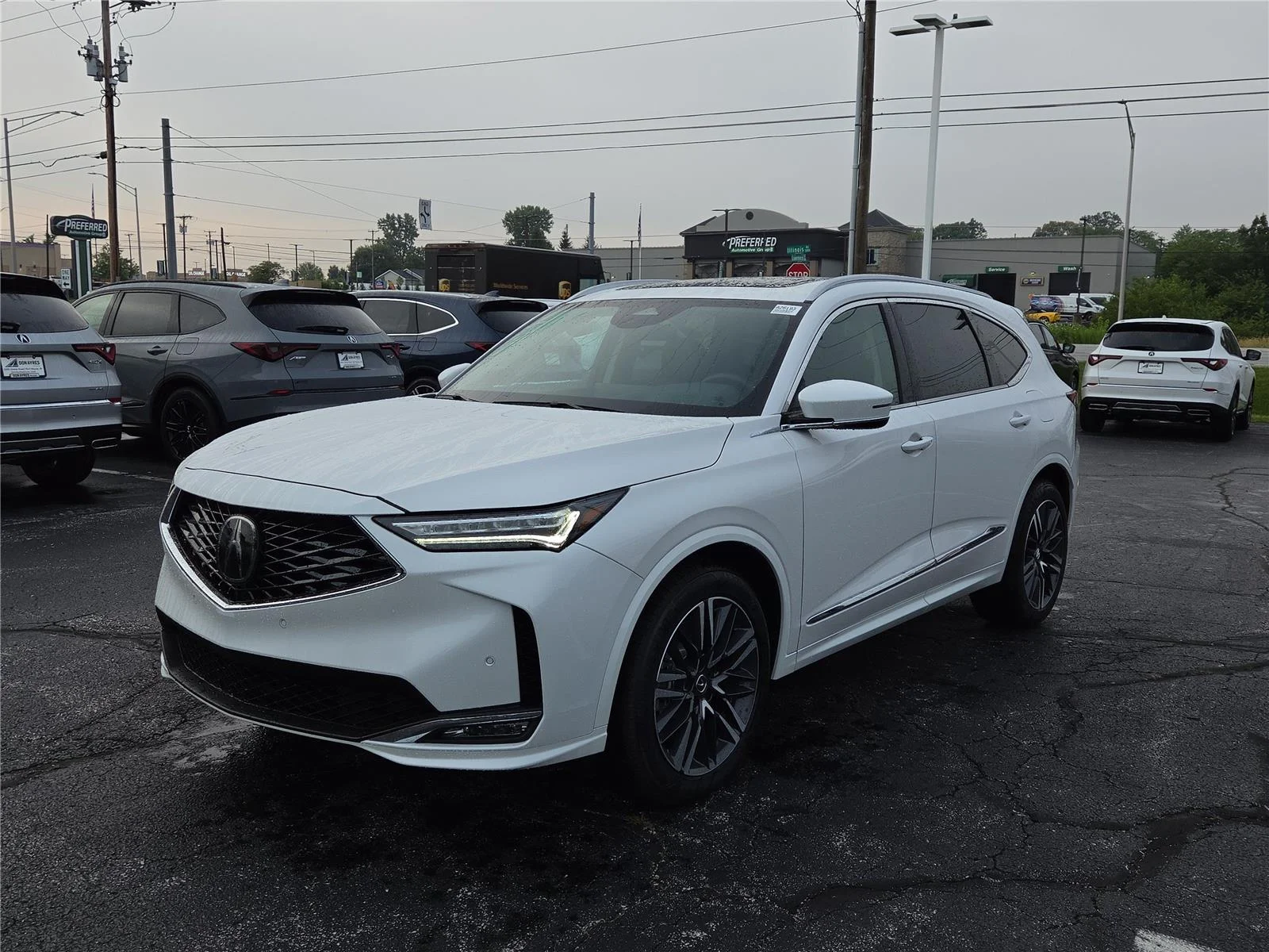 New 2026 Platinum White Pearl Acura w/Advance Package image 2