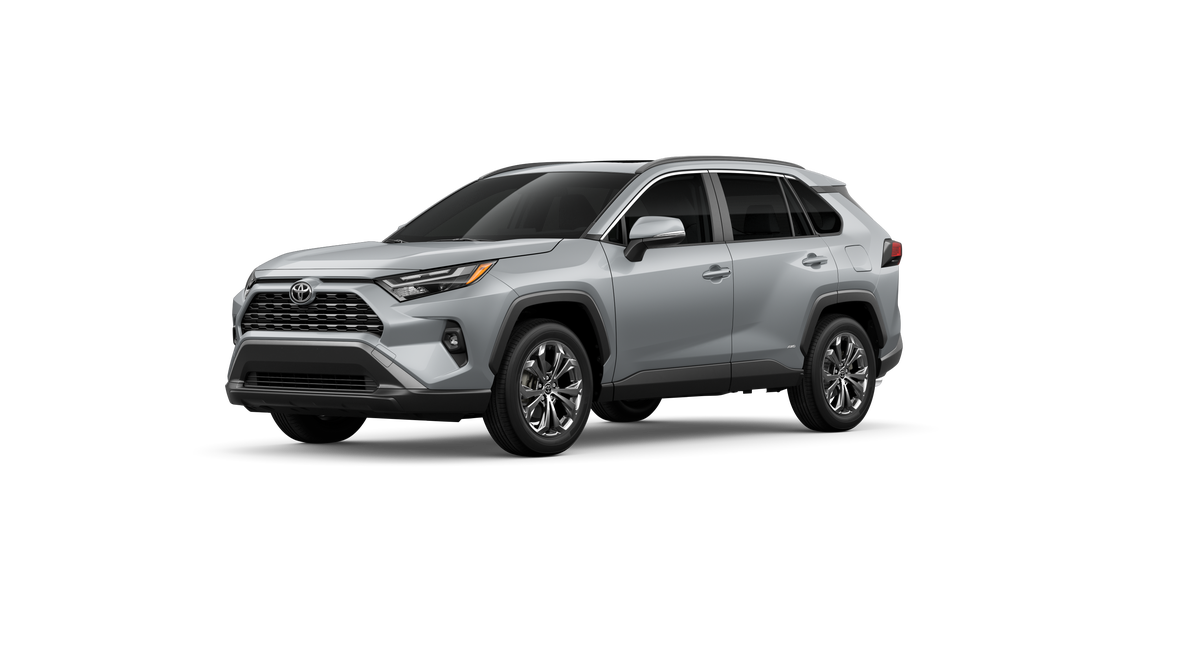 New 2025 Silver Sky Metallic Toyota Hybrid XLE Premium image 2
