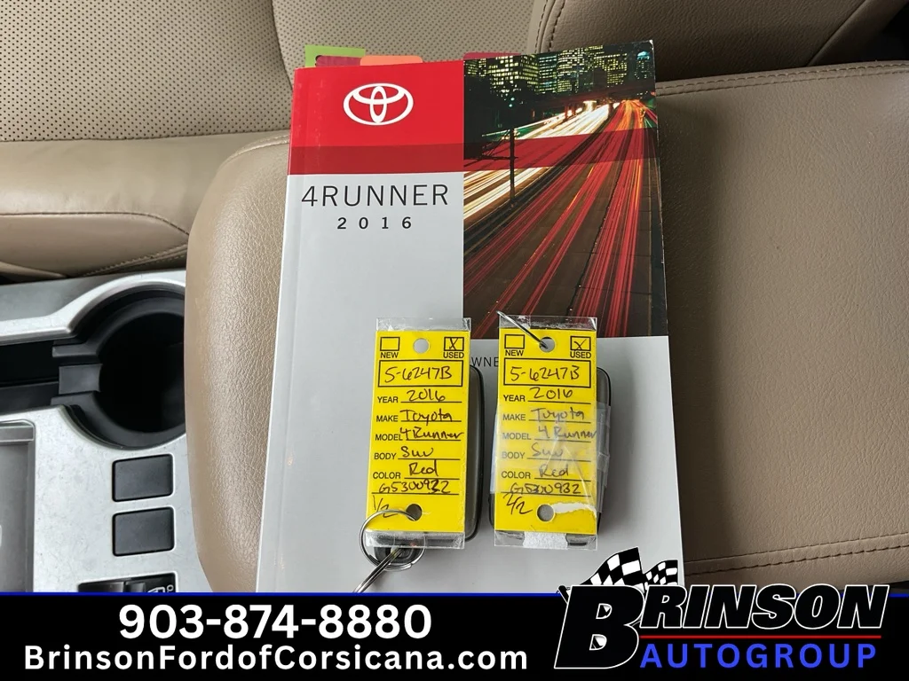 Used 2016 Barcelona Red Metallic Toyota Limited image 36