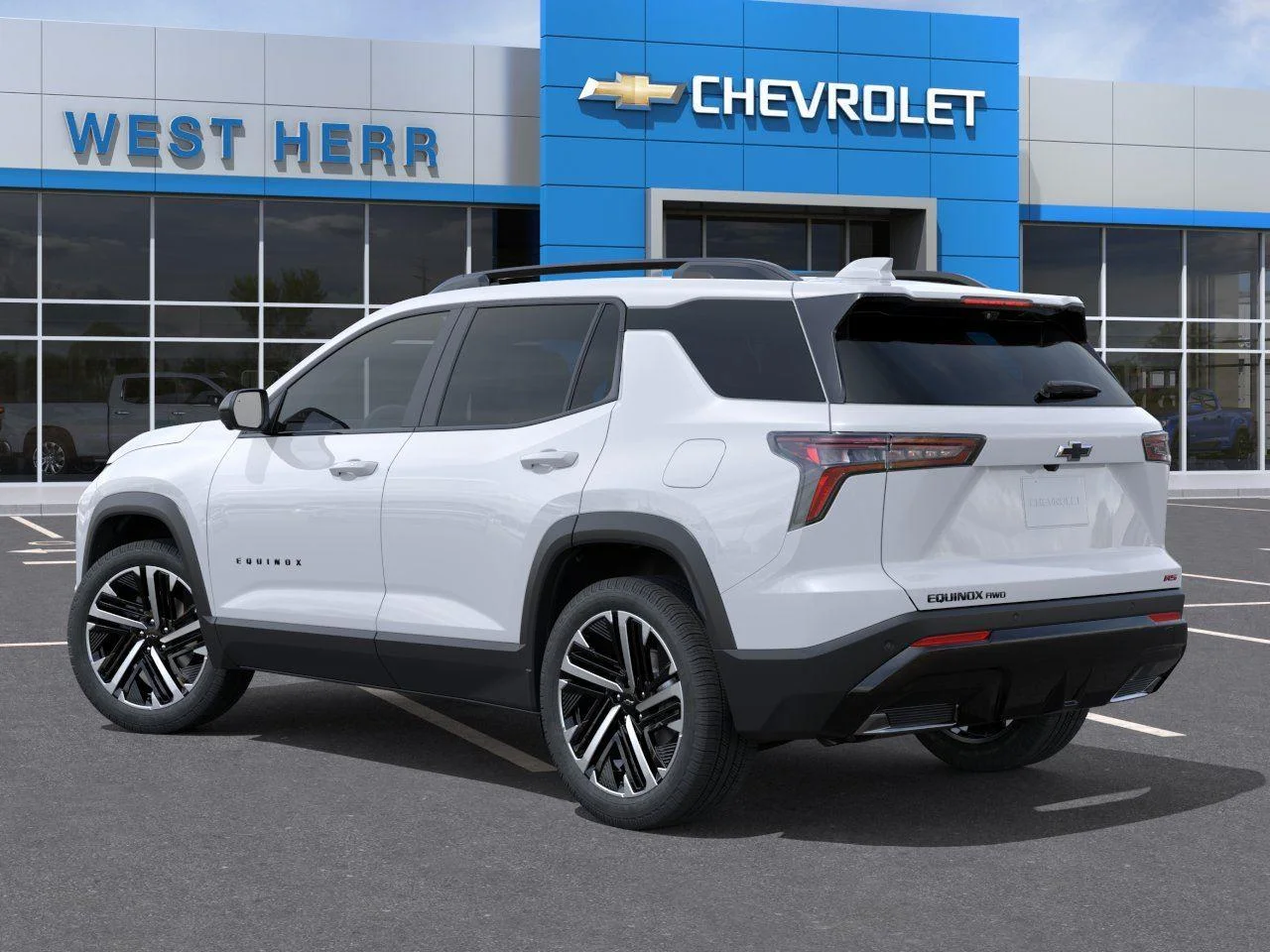 New 2027 Polar White Tricoat Chevrolet RS image 3