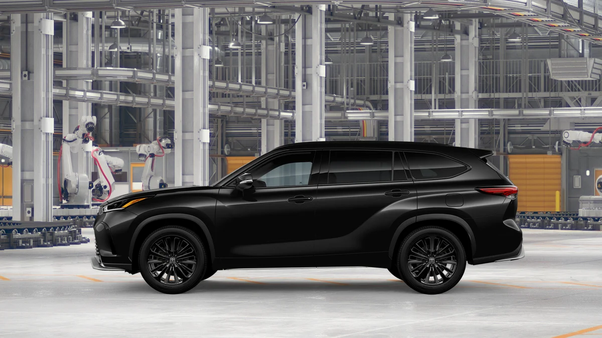 New 2026 Midnight Black Metallic Toyota XSE image 4