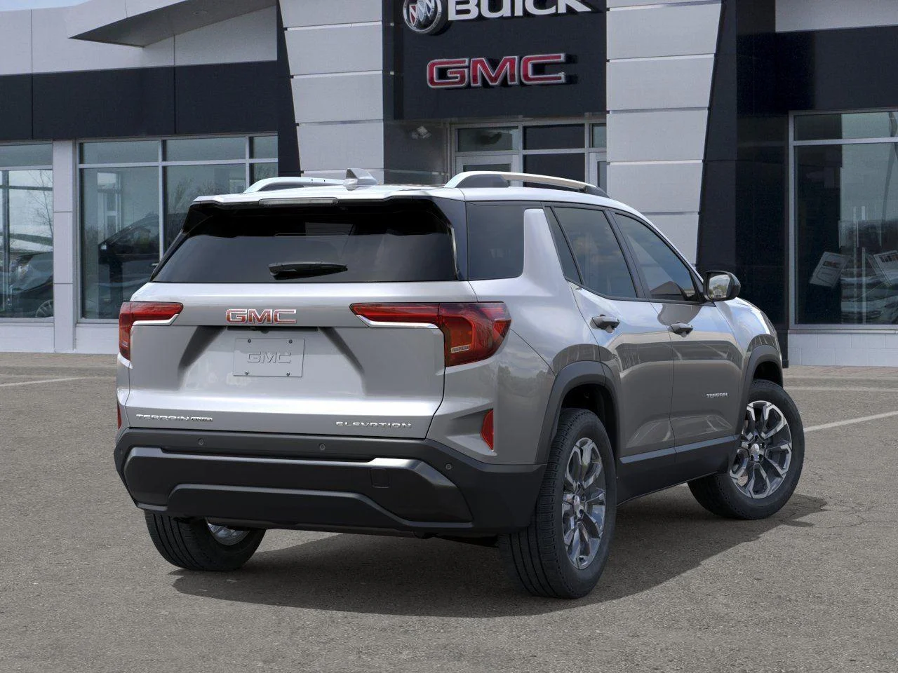 New 2027 Sterling Metallic GMC AWD Elevation image 4