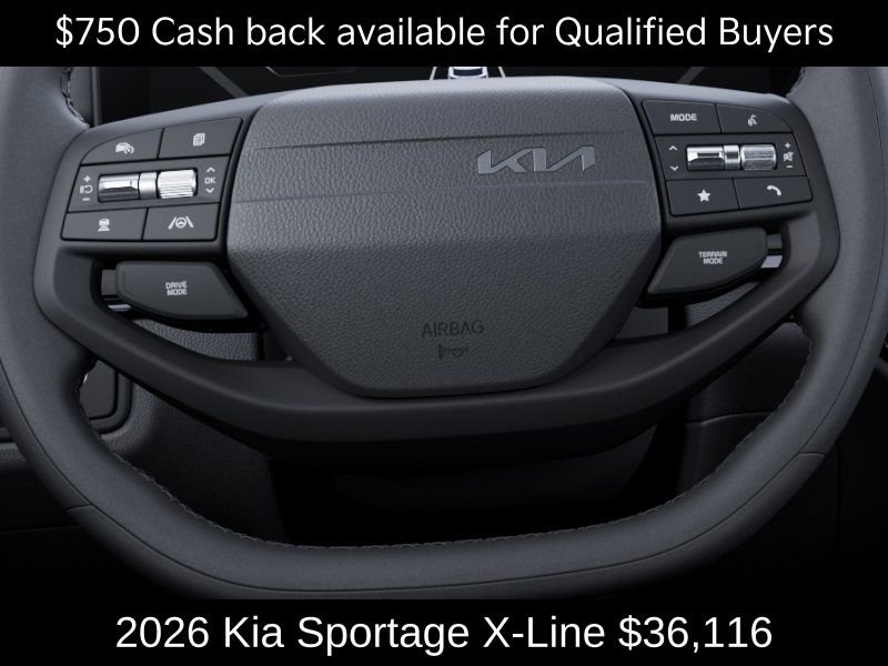 New 2026 Ebony Black Kia X-Line image 23