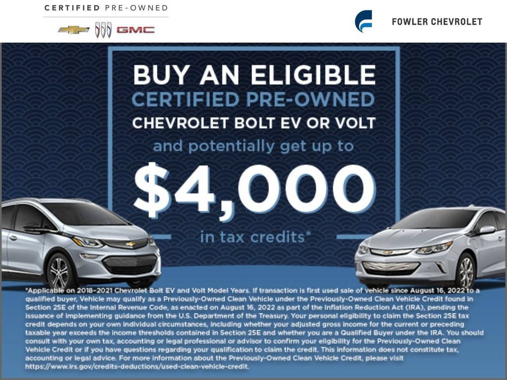 Used 2020 Chevrolet Bolt EV Premier with VIN 1G1FZ6S03L4147113 for sale in Broomfield, CO