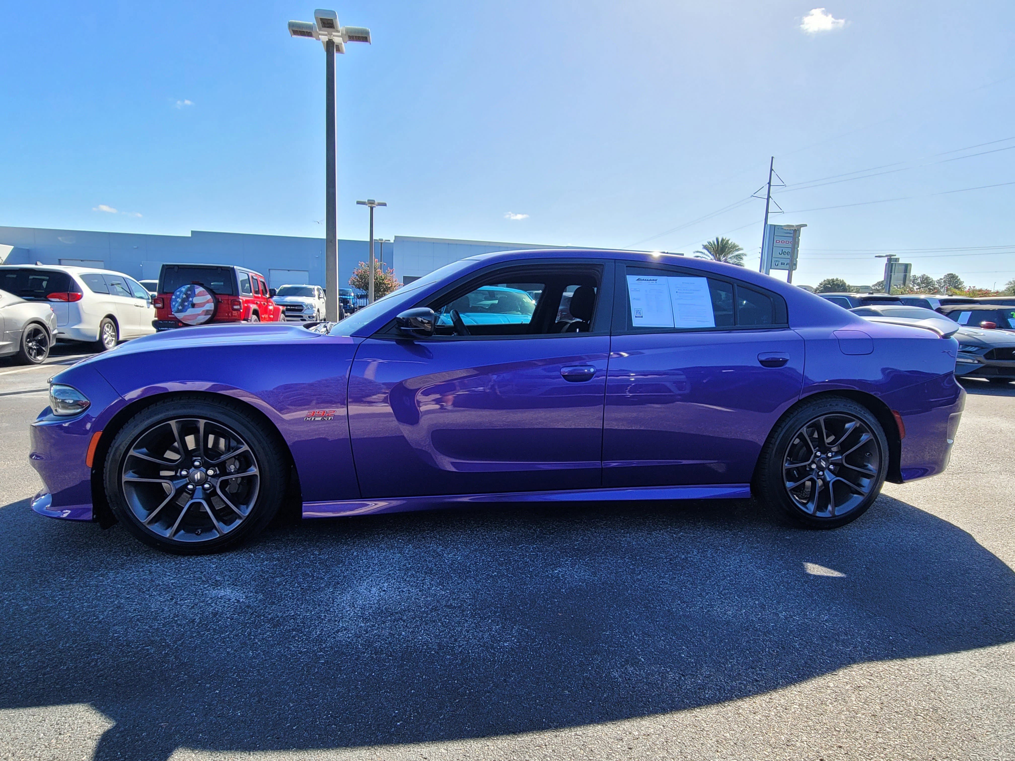 Used 2023 Plum Crazy Pearlcoat Dodge Scat Pack image 7
