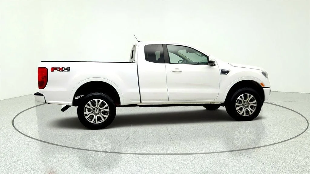 Used 2021 Oxford White Ford LARIAT 4WD SuperCab 6