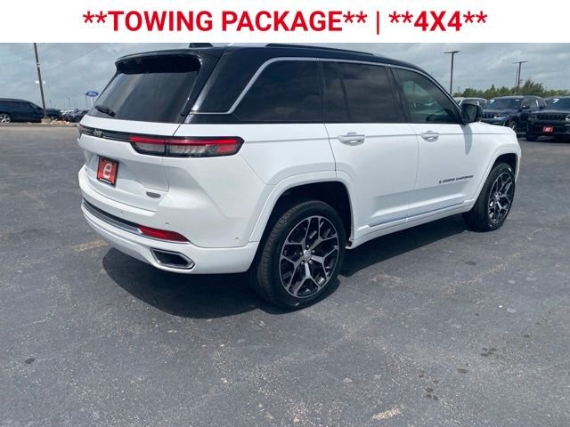 Used 2023 White Jeep Summit Reserve image 9
