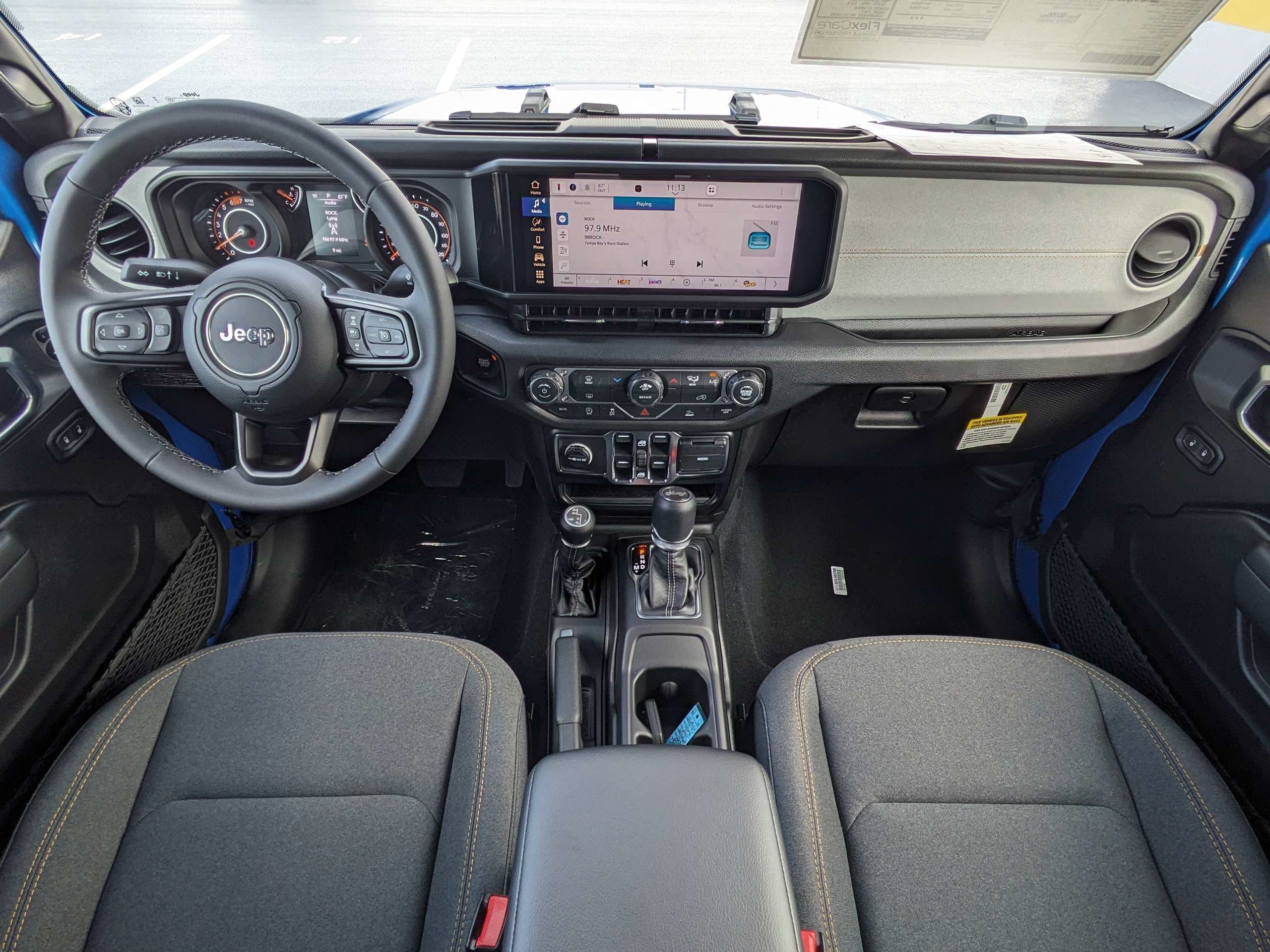 New 2026 Hydro Blue Pearl-Coat Exterior Paint Jeep Sport S image 14