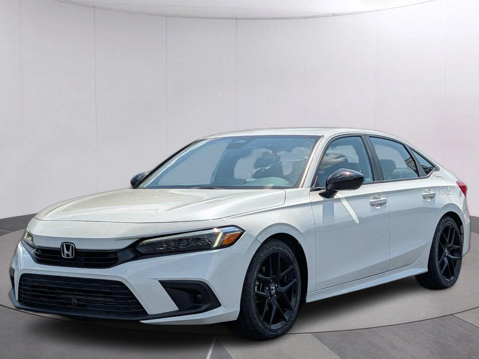 Used 2023 Platinum White Pearl Honda Sport image 1