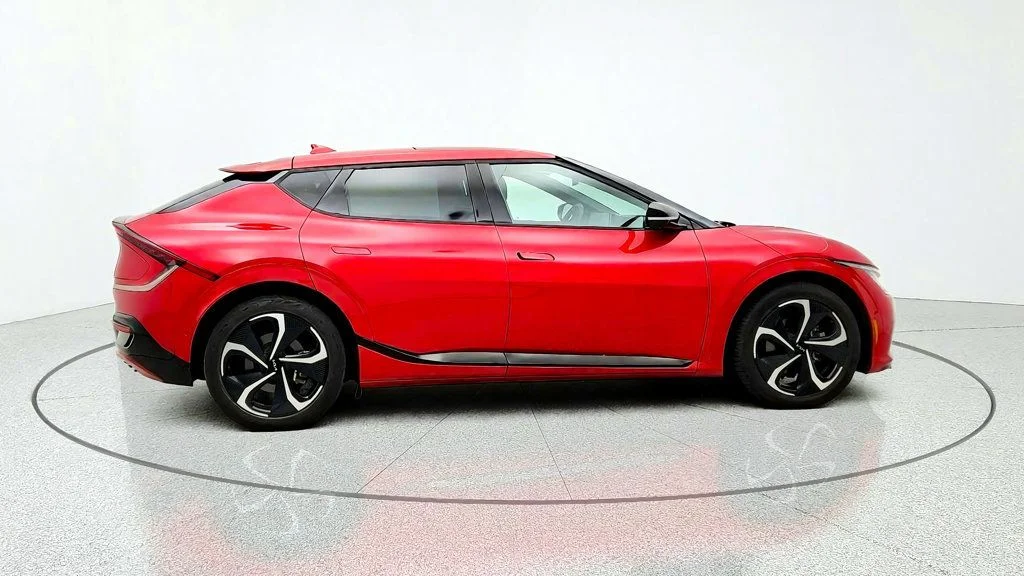Used 2022 Runway Red Kia GT-Line AWD w/ Suede Seat Package image 4