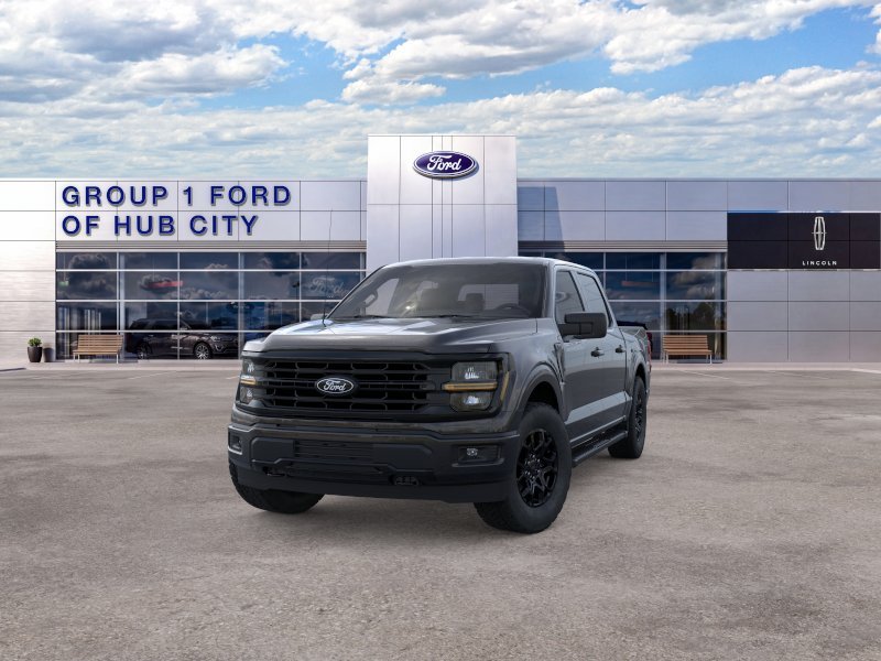 New 2026 Agate Black Metallic Ford XLT image 2