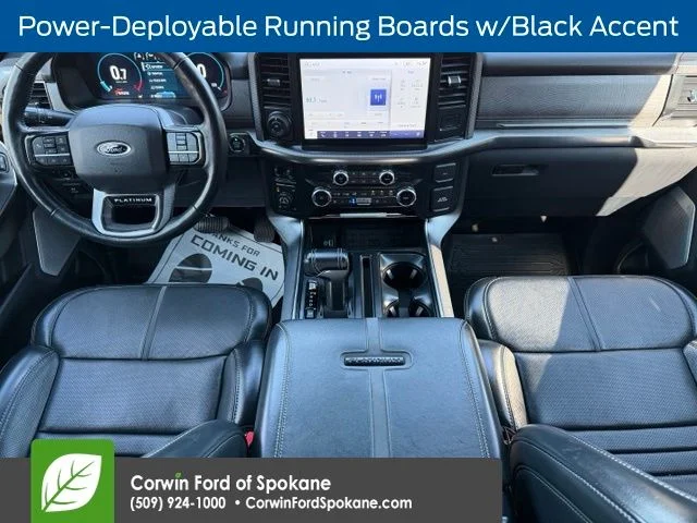 Used 2023 Agate Black Metallic Ford Platinum image 16