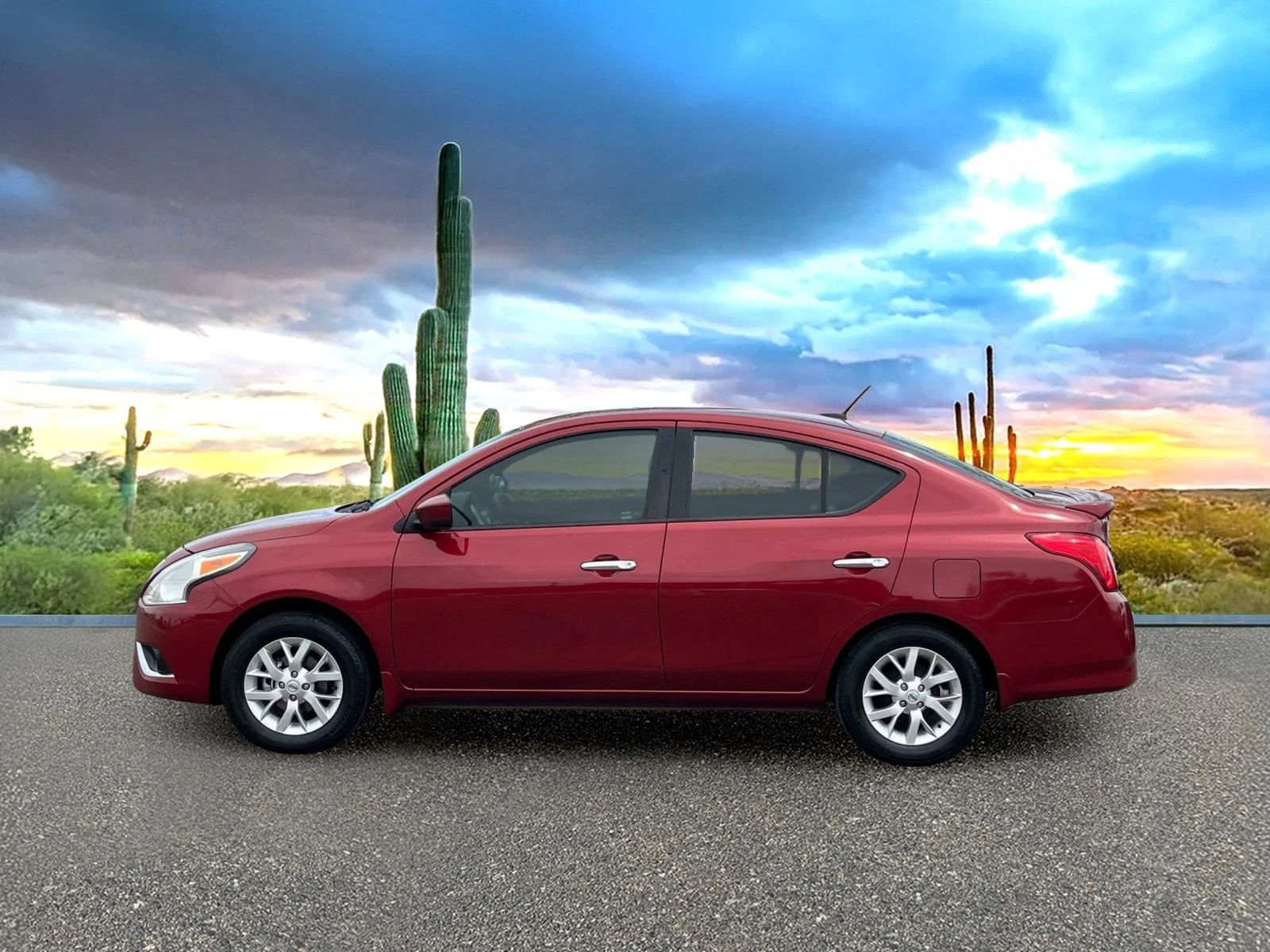 Used 2017 Nissan Versa Sedan SV with VIN 3N1CN7AP5HL857290 for sale in Scottsdale, AZ