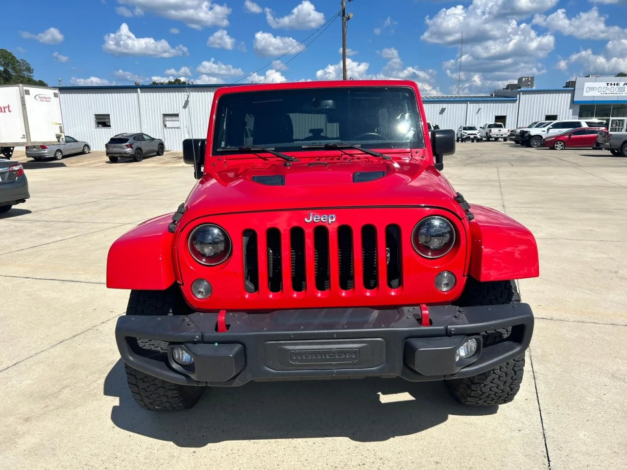 Used 2016 Red Jeep Rubicon Hard Rock image 5