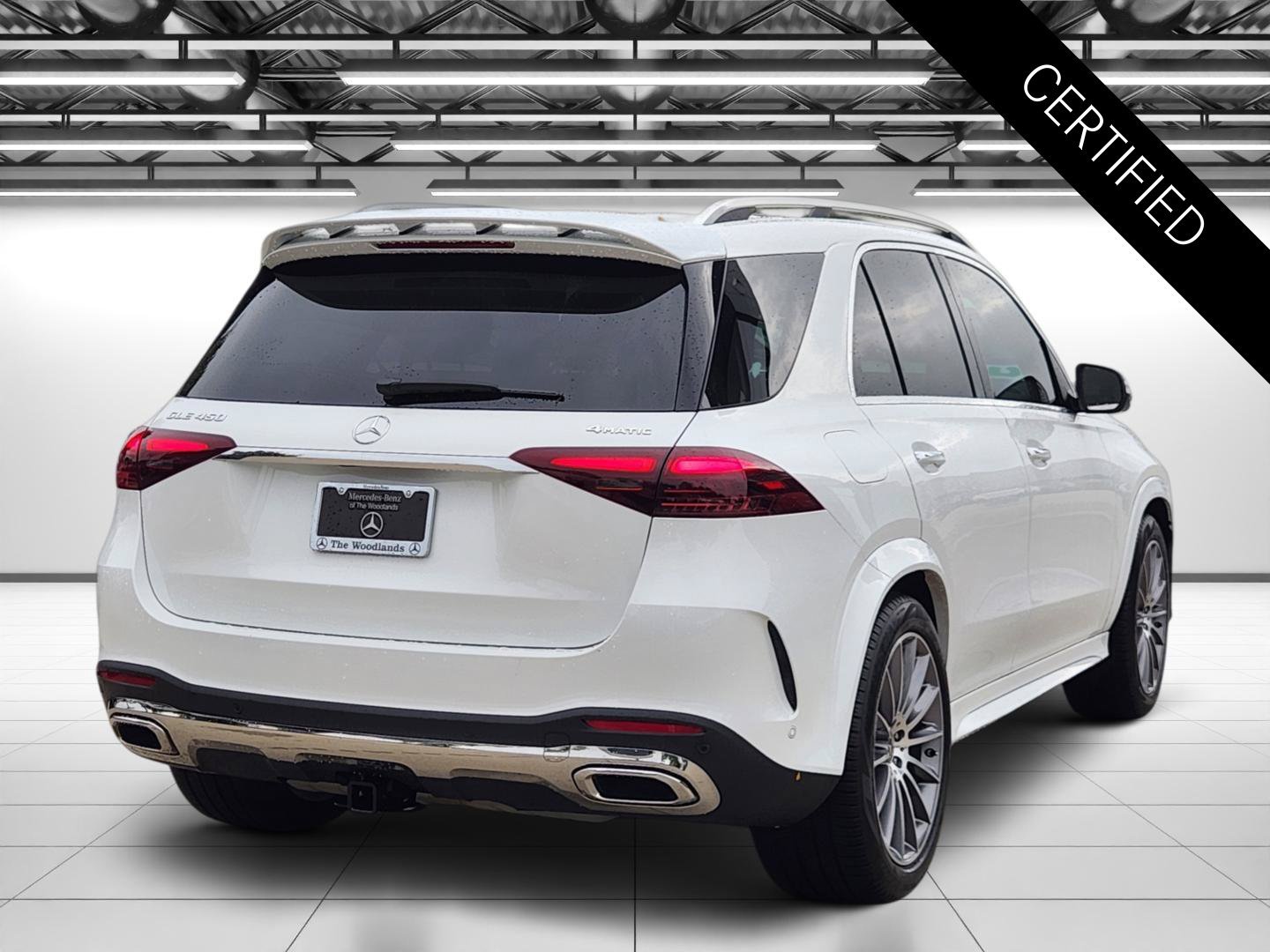Certified Used 2026 MANUFAKTUR Moonlight White Metallic Mercedes-Benz GLE 450 image 9