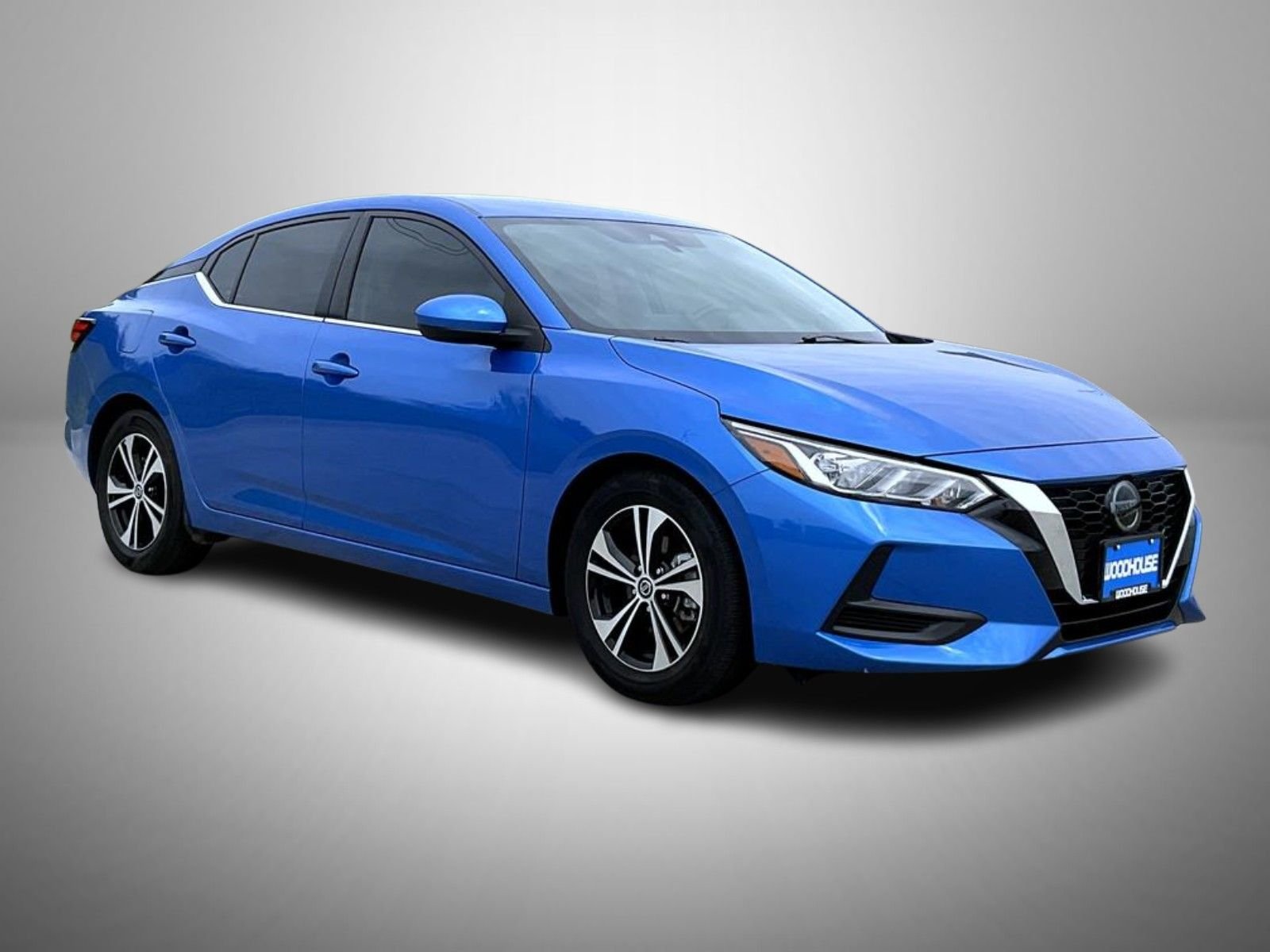 Used 2023 Blue Nissan SV image 3