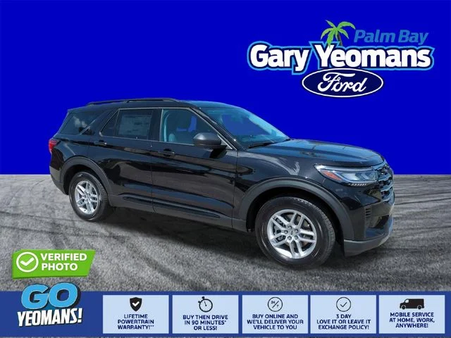 New 2026 Agate Black Metallic Ford Active image 1