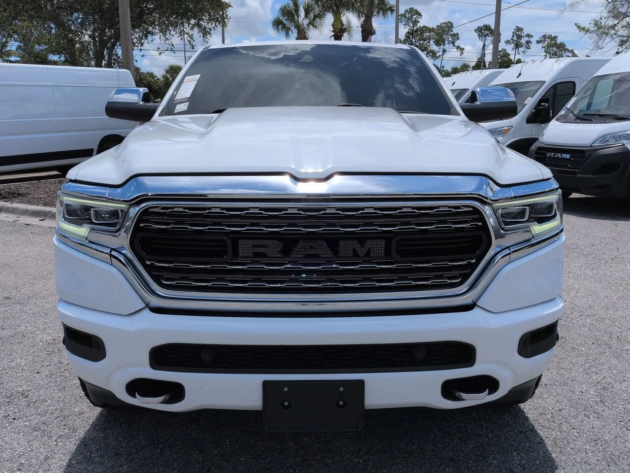 Certified Used 2020 Bright White Clearcoat Ram Limited image 3